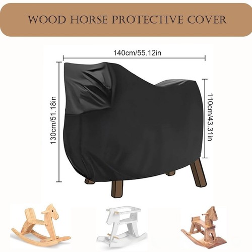 Housse cheval bois - cheval,