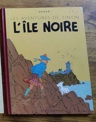 Tintin île noire 1996 - tintin, :