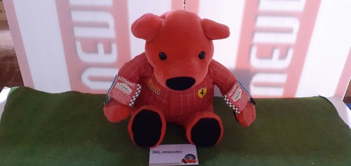 Rosso mascotte ferrari peluche - rosso,