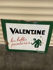 Ancienne plaque tôle émaille