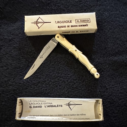 Couteau laguiole david - couteau, g