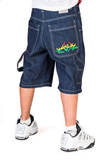 Bermuda The blueskin jeans baggy New Logo Rasta  bss41