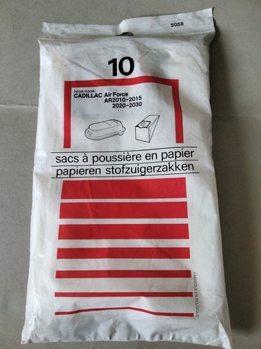 Sacs aspirateur cadillac - 10,