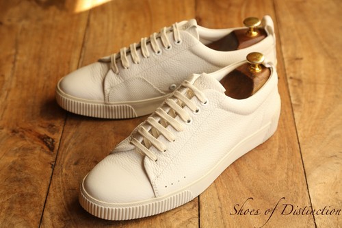 Baskets cuir blanc - baskets,