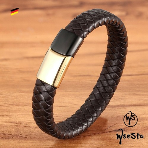 Bracelet wsesto marron noir - bracelet,