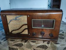 Ancien poste radio tsf lampe - ancien,