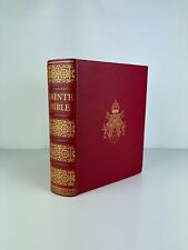 Ancien Livre Religieux, La Sainte Bible Du Chanoine Crampon, 1961