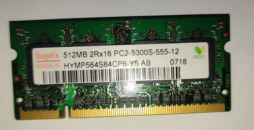 512mo ram portable sodimm - ram, pc