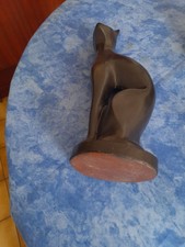 statuette en platre art nouveau