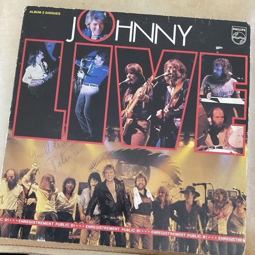 Johnny hallyday live - hallyday, «