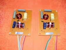 Paire de filtres Crossover Networks provenant  de  JBL L20T  enceintes  2 voies