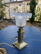 Lampe ART DECO - PIED BRONZE