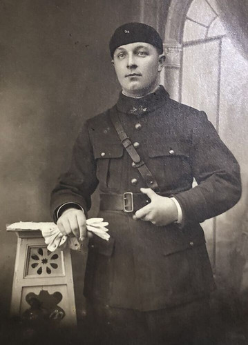 Carte photo originale - photo, 34°