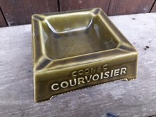 cendrier vide poche ancien bistrot cognac courvoisier
