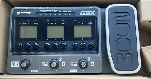 Pédale multi effets - zoom, g3x