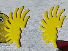 PLAYMOBIL X2 PLUMES JAUNES REF