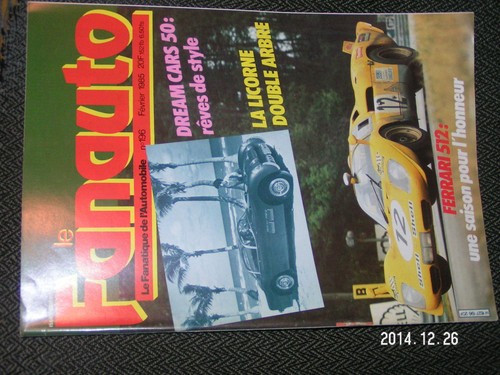 Fanatique de l automobile - **,