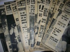 lot miroir des sport 1965 foot