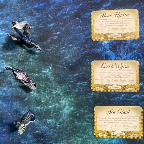 Dreadfleet sea monsters with - dreadfleet,
