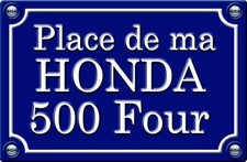 Place honda 500 four - place,