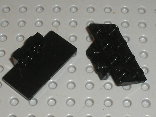 Lego black bracket - black, ref