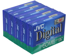 Lot 5 cassettes vierge  - JVC