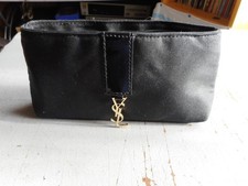 pochette en toile yves saint laurent noir neuf