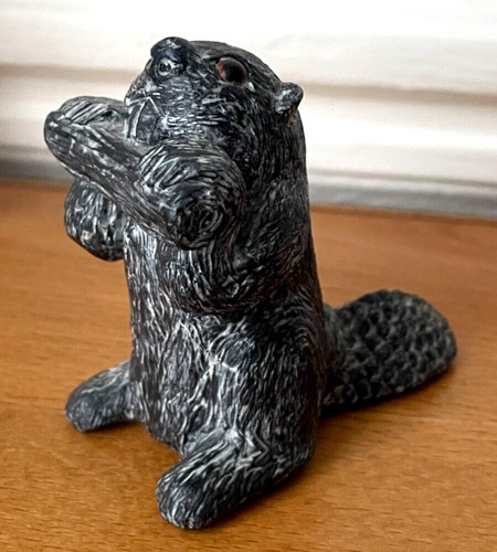 Statuette castor beaver - statuette,