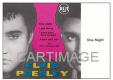 Elvis PRESLEY carte postale n° N. 7 ONE NIGHT