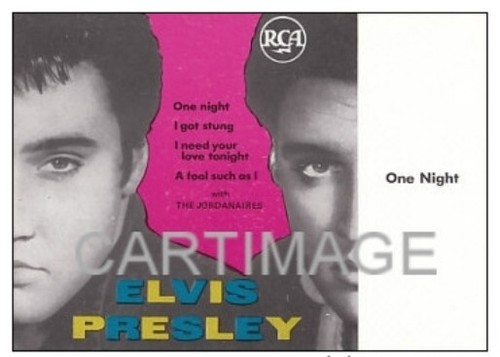 Elvis presley carte postale - presley,