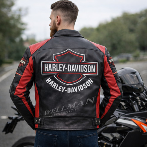 New harley davidson mens black - new,