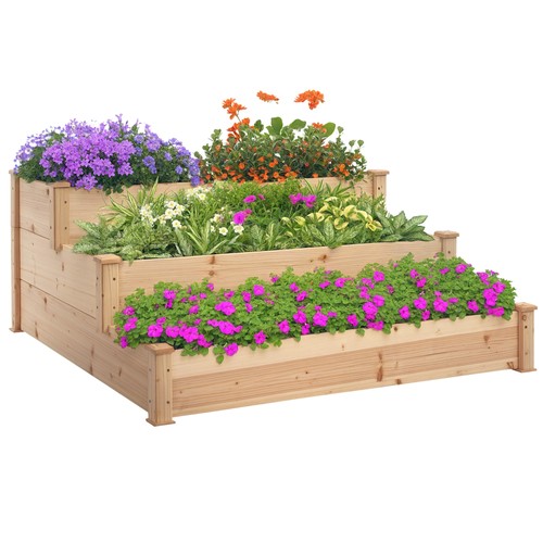 Outsunny carré potager - outsunny,