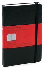 Moleskine adress Book Poche