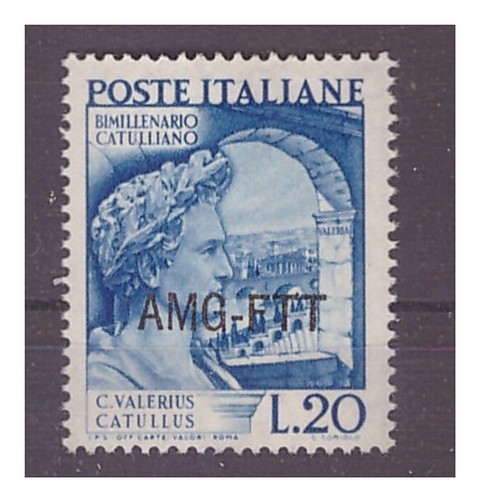 Trieste 1949 catulle mnh - -,