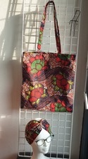 Tote bag/  Sac Tissu.  coton