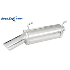 Silencieux Inox Inoxcar Peugeot 206 1.6 16v XS - sortie 90mm X-Race