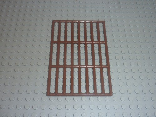 Grille lego oldbrown bar 9x13 - grille,