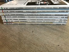 Revue Technique L'EXPERT AUTOMOBILE au choix 173 174 176 178 180 181