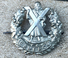 Cap Badge GB WW1  Cameron