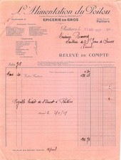 1937 L ALIMENTATION DU POITOU