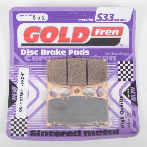 Plaquette frein gold - plaquette, de