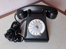 téléphone bakélite noir