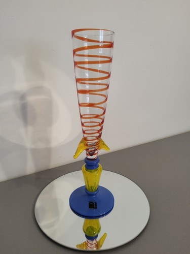 Vase murano signé carlo - vase,