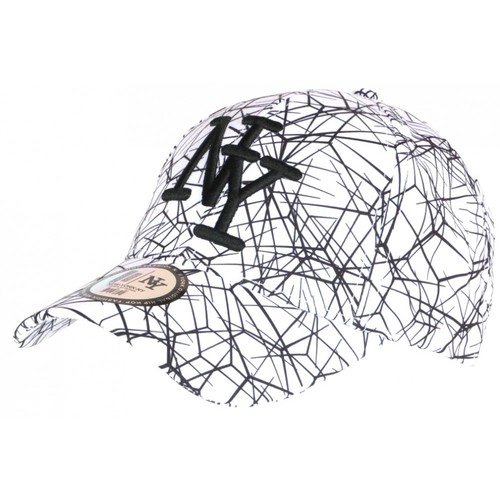 Casquette blanche noire - ny,