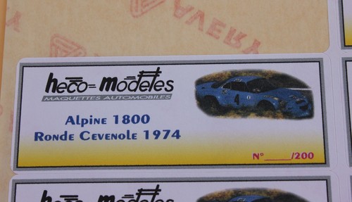 étiquette autocollant - 1,