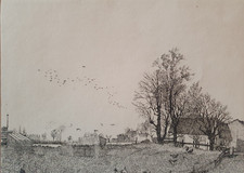Gravure orig Jacques Houplain