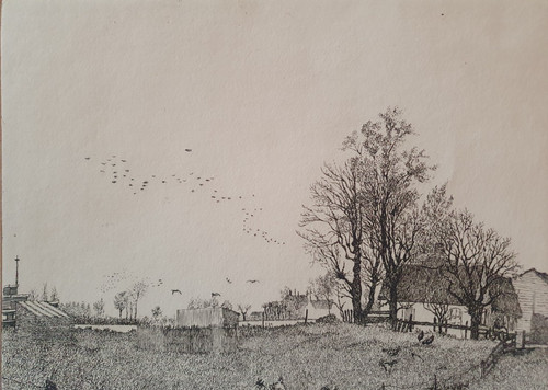 Gravure orig jacques houplain - gravure,