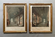 Intérieurs de cloitres, paire