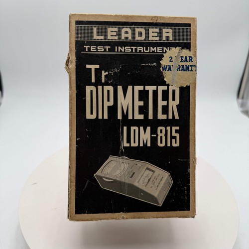 Vintage leader dip meter - leader,