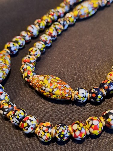 Superbe collier long vintage